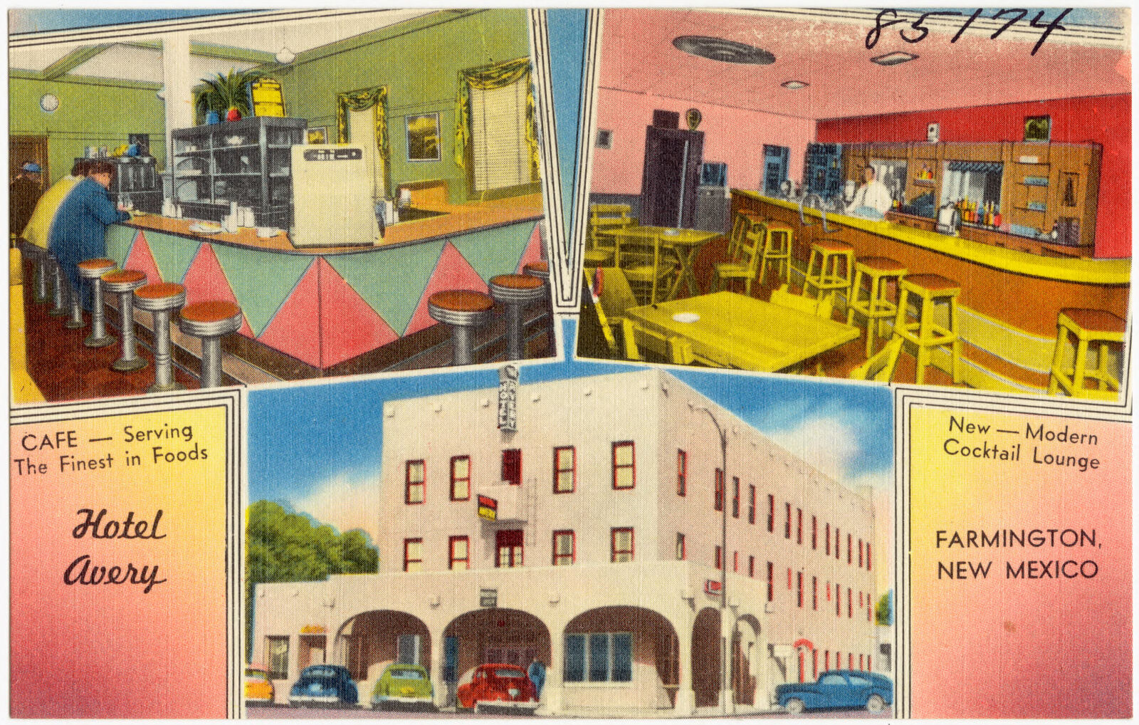 Hotel Avery, Farmington, New Mexico, Boston Public Library - undated