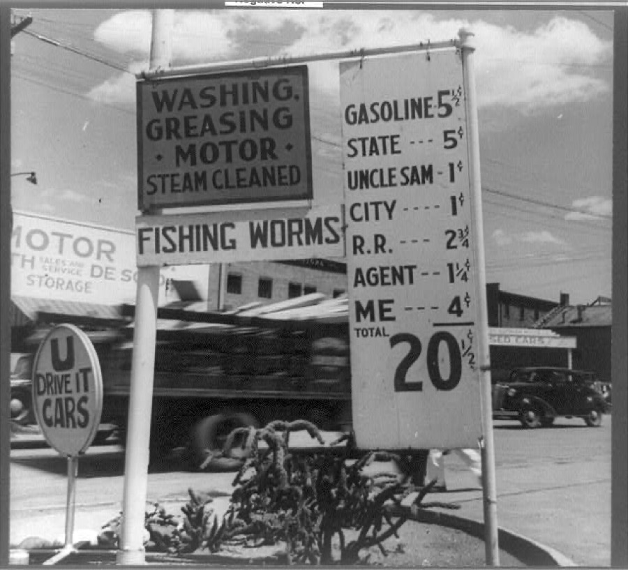 Santa Fe, New Mexico. Gas station price analysis