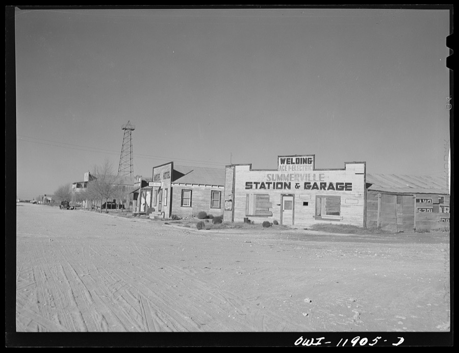 Hobbs, New Mexico. An oil town
