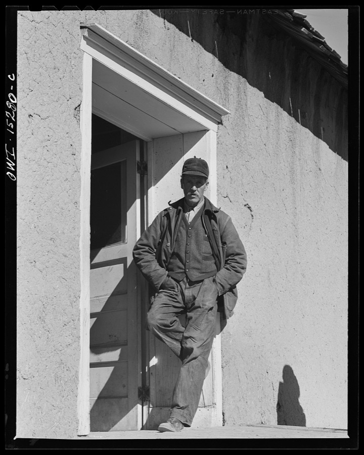 Chacon, Mora County, New Mexico. A storekeeper