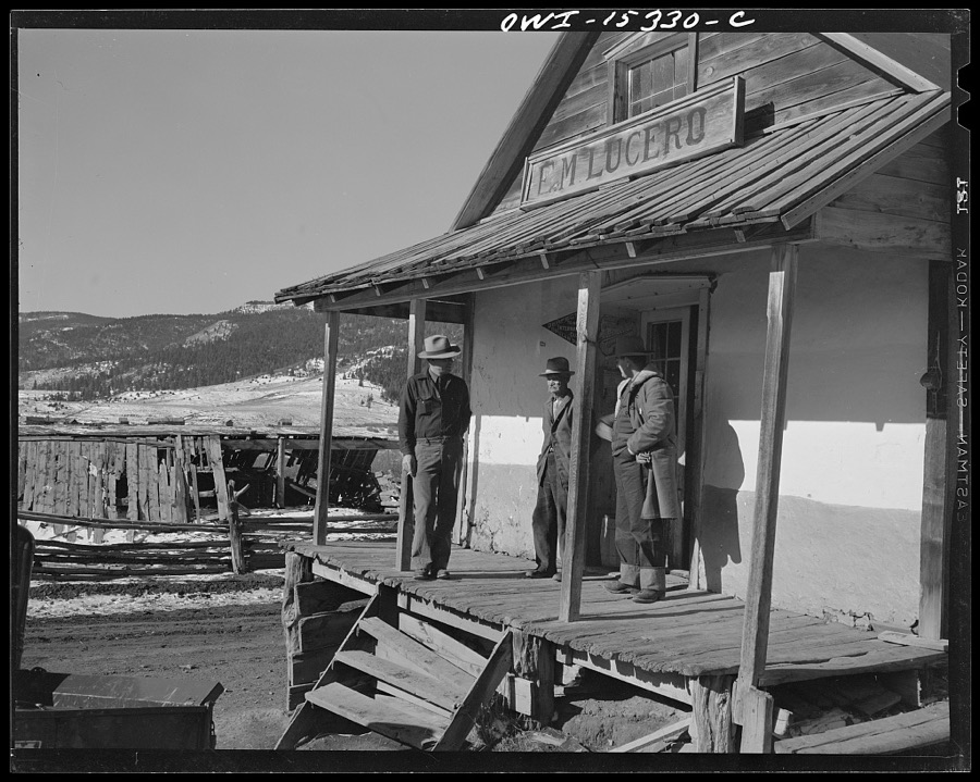 Chacon, Mora County, New Mexico. A store