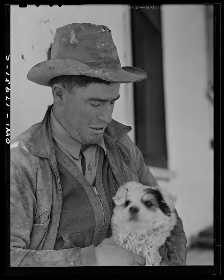 Mora (vicinity), New Mexico. An Anglo rancher