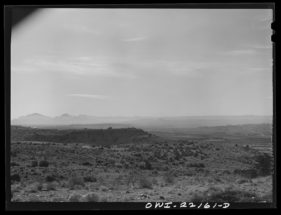 Gallup (vicinity), New Mexico. General view of the countryside