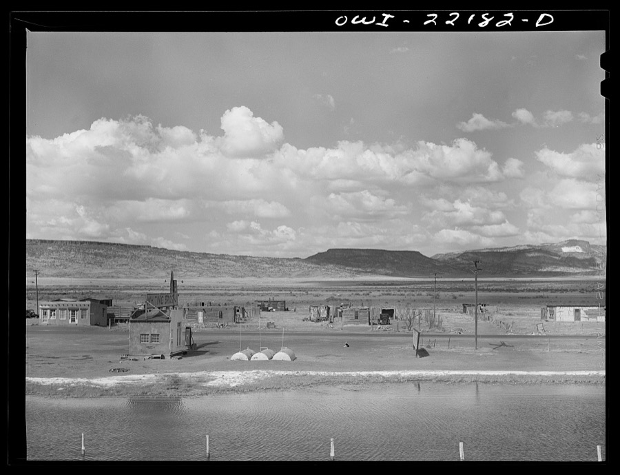 Grants, New Mexico. On the Atchison, Topeka, and Santa Fe Railroad enroute to Gallup