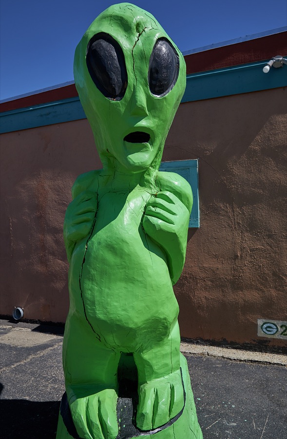An otherworldly resident in Roswell, a small city in the southeast corner of New Mexico that lacked much of a national identity until one day in 1947 when, believers say, an unidentified flying object, or UFO, landed in the nearby desert