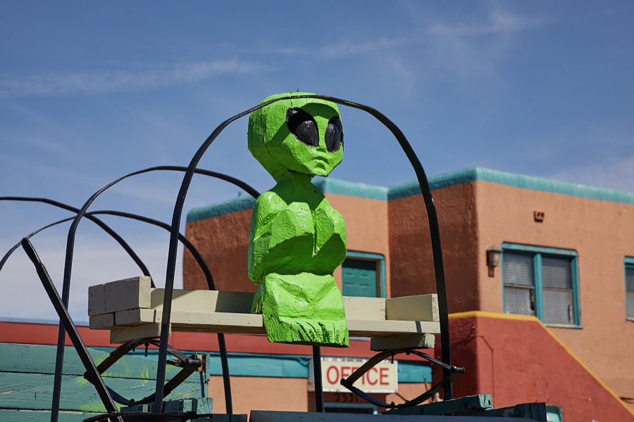 An otherworldly resident in Roswell, a small city in the southeast corner of New Mexico that lacked much of a national identity until one day in 1947 when, believers say, an unidentified flying object, or UFO, landed in the nearby desert