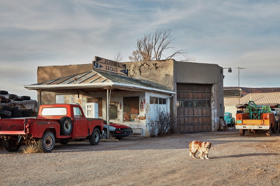 Herman's Garage, at least vestiges of which are (as of 2021) still in business in tiny Thoreau, New Mexico