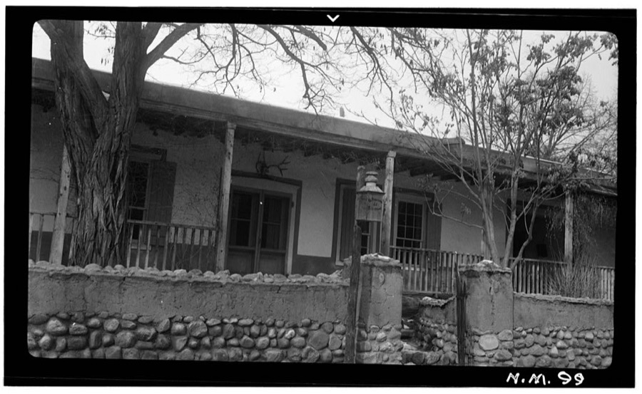 Bouquet Ranch House, Pojoaque, Santa Fe County, NM