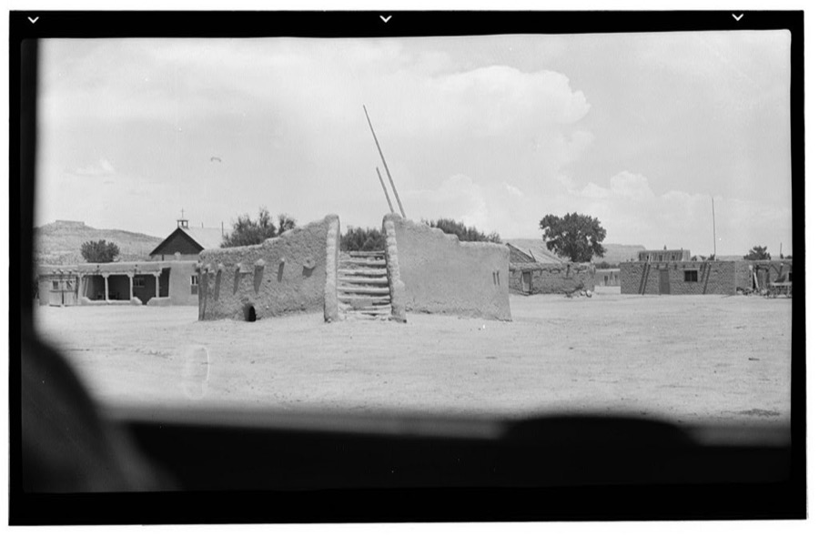 Kiva, San Ildefonso Pueblo, Santa Fe County, NM