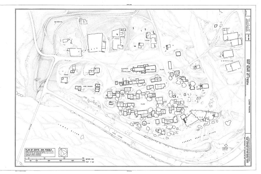 Pueblo of Santa Ana, Jemez River Vicinity, Santa Ana Pueblo, Sandoval County, NM