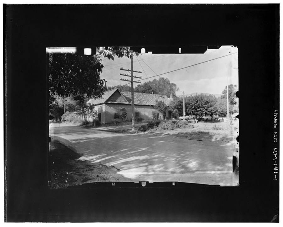 Town of La Luz, La Luz Canyon Creek, Alamogordo, Otero County, NM
