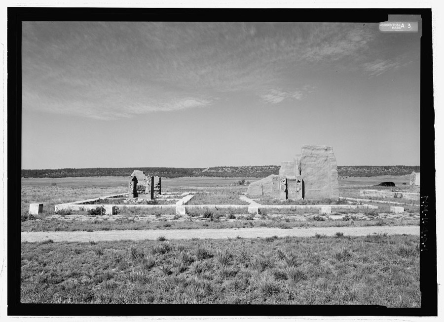 Fort Union, Officers' Quarters, State Highway No. 161, Watrous, Mora County, NM