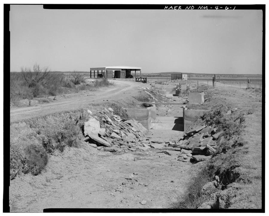 Carlsbad Irrigation District, Black River Canal, 15 miles southeast of Carlsbad near Malaga, Carlsbad, Eddy County, NM