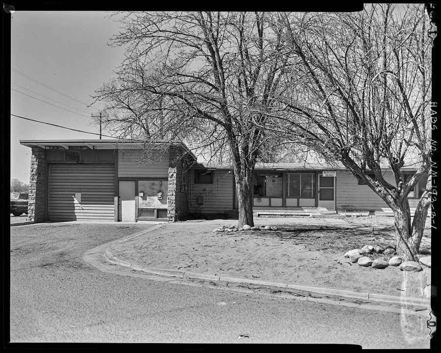 Shiprock Boarding School, Fire Station, 1206 Pinon Street, Navajo Nation Reservation, Shiprock, San Juan County, NM