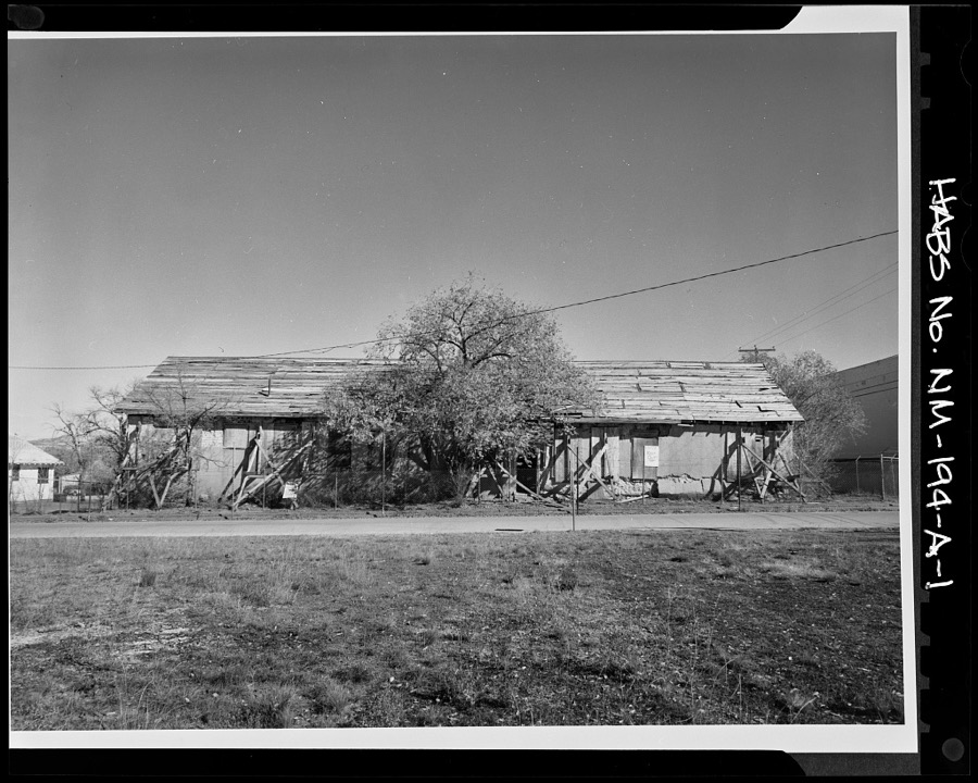 Fort Wingate, Subsistence Storehouse, East intersection of Main & Bearline Streets, Gallup, McKinley County, NM