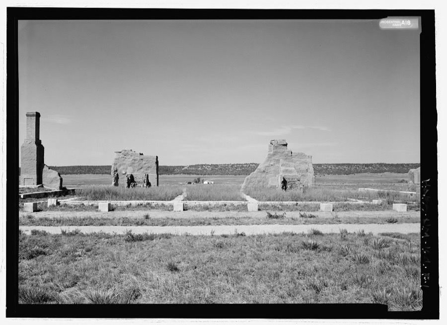 Fort Union, Officers' Quarters, State Highway No. 161, Watrous, Mora County, NM