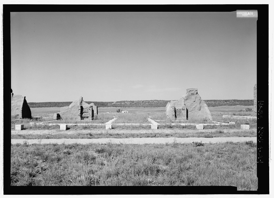 Fort Union, Officers' Quarters, State Highway No. 161, Watrous, Mora County, NM