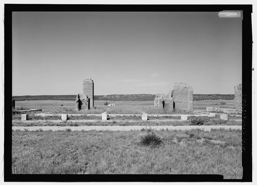 Fort Union, Officers' Quarters, State Highway No. 161, Watrous, Mora County, NM