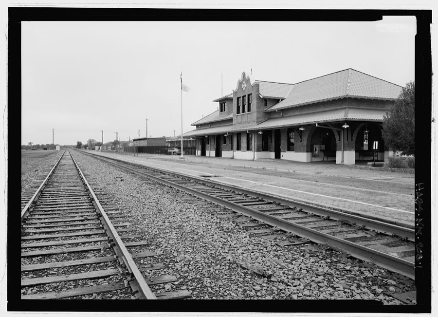 Atchison Topeka & Santa Fe Railroad Depot, 500 Railroad Avenue, Las Vegas, San Miguel County, NM