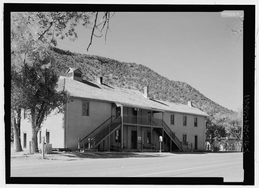 Courthouse, U.S. Highway 380, Lincoln, Lincoln County, NM