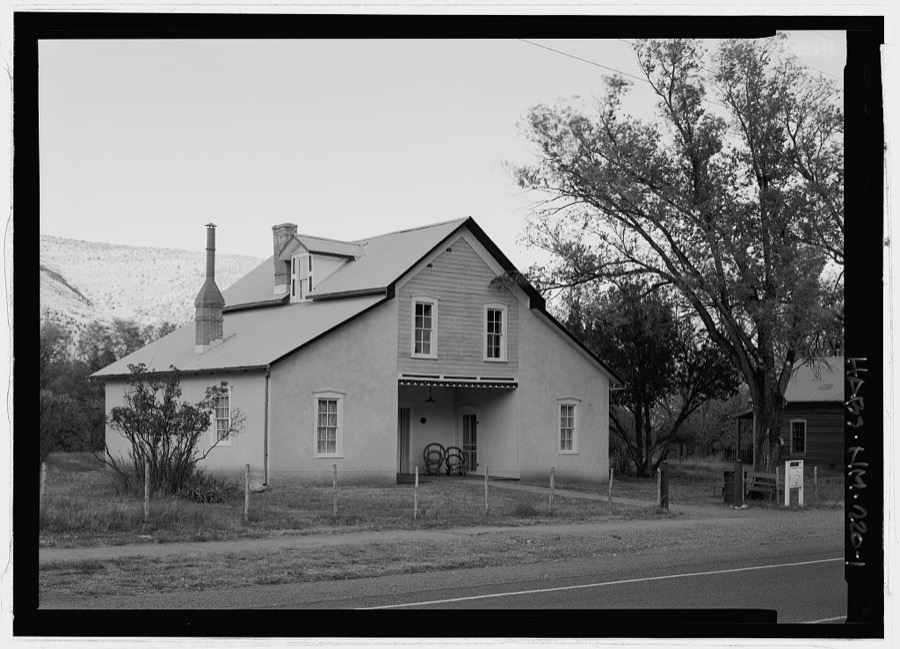 Dr. Woods House, U.S. Highway 380, Lincoln, Lincoln County, NM