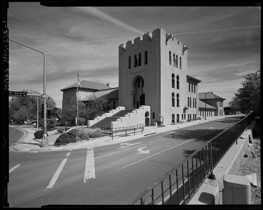 Scottish Rite Temple, 463 Paseo de Peralta, Santa Fe, Santa Fe County, NM