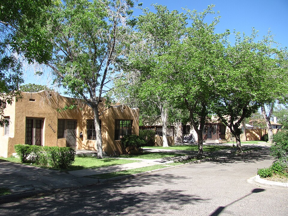 Photograph of Manzano Court Addition Historic District