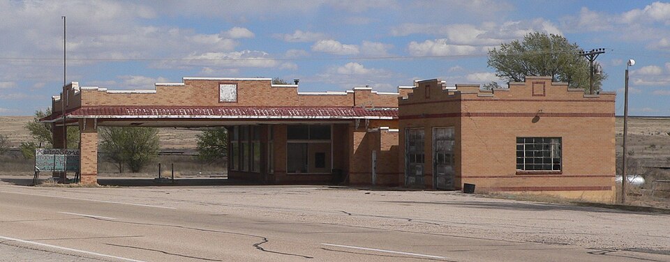 Photograph of Midway Service Station