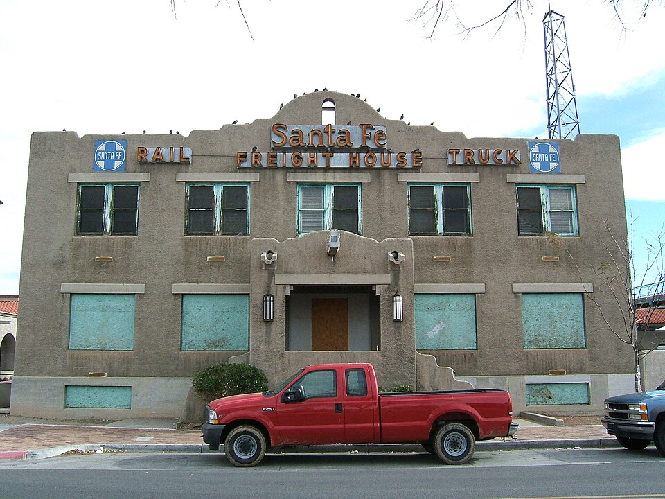 Photograph of AT&SF Freight Office