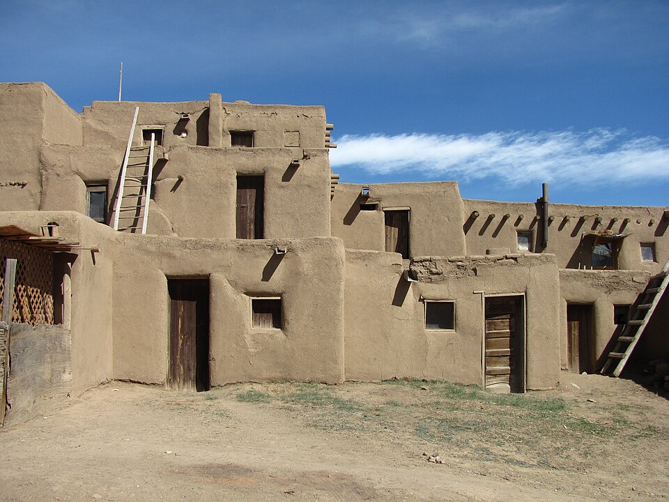 Photograph of Taos Pueblo