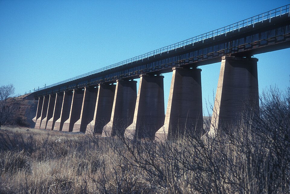 Photograph of Fort Sumner Railroad Bridge