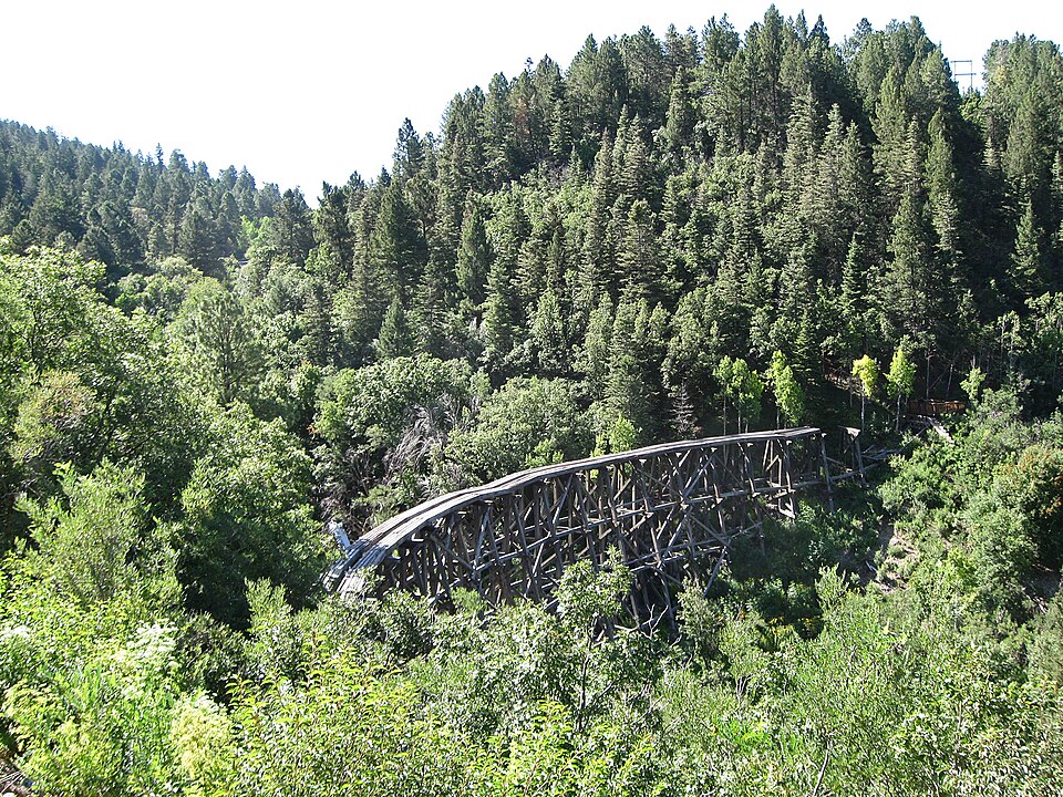 Photograph of Mexican Canyon Trestle