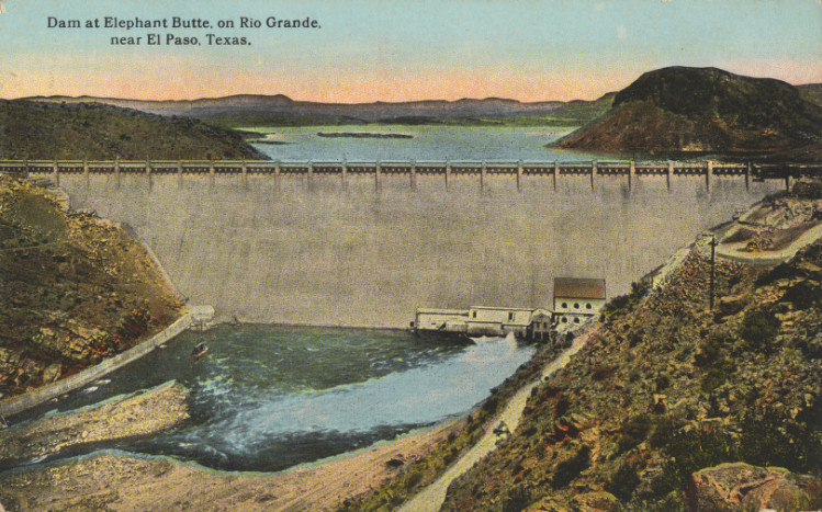 Photograph of Elephant Butte Dam
