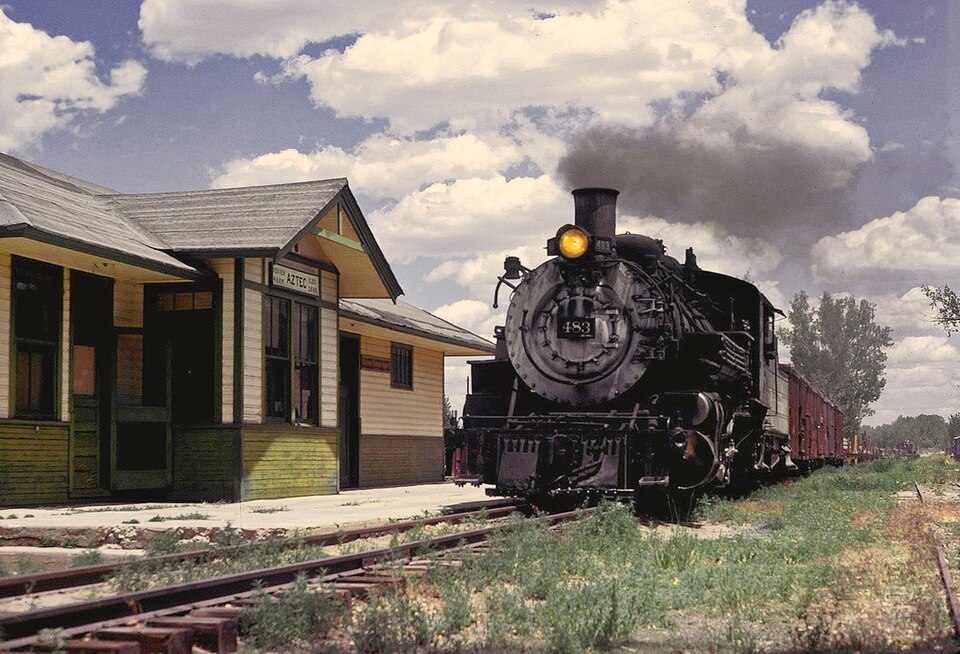 Photograph of Denver and Rio Grande Western Railway Depot