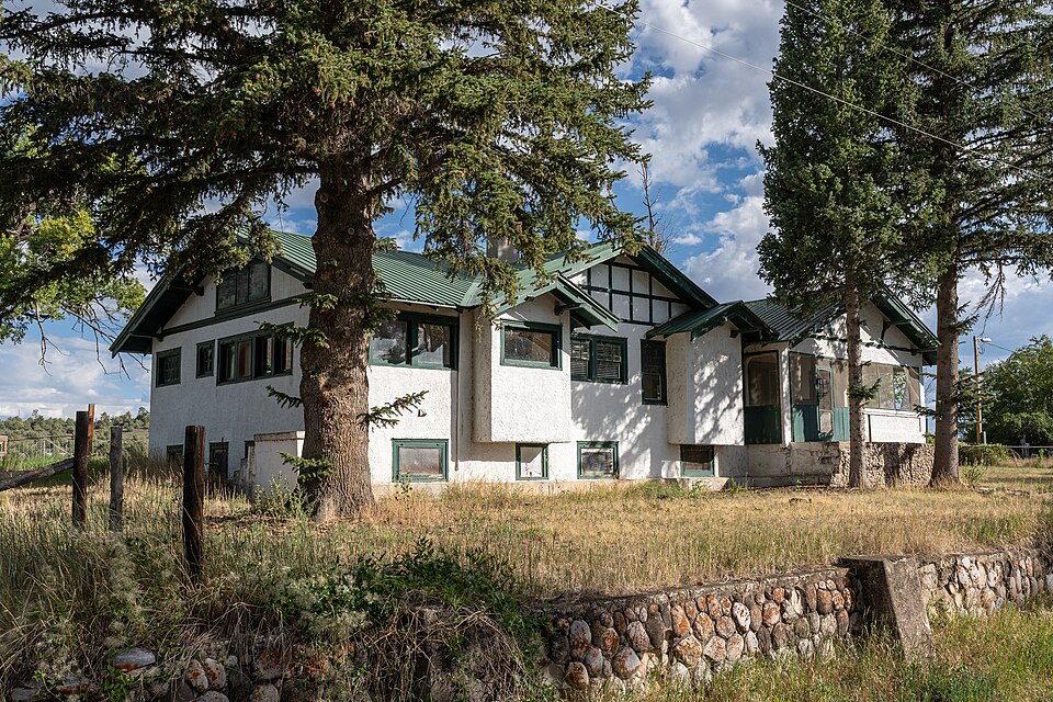 Photograph of George Becker House, Bunk House and Barn