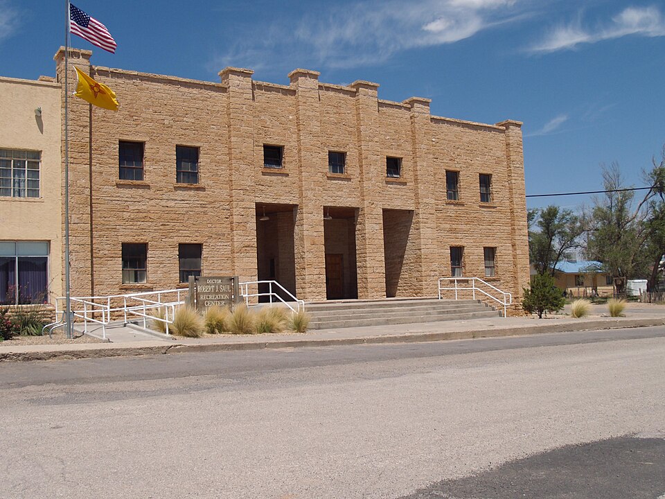 Photograph of Mountainair Municipal Auditorium