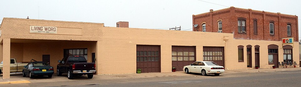 Photograph of 1908 Clovis City Hall and Fire Station