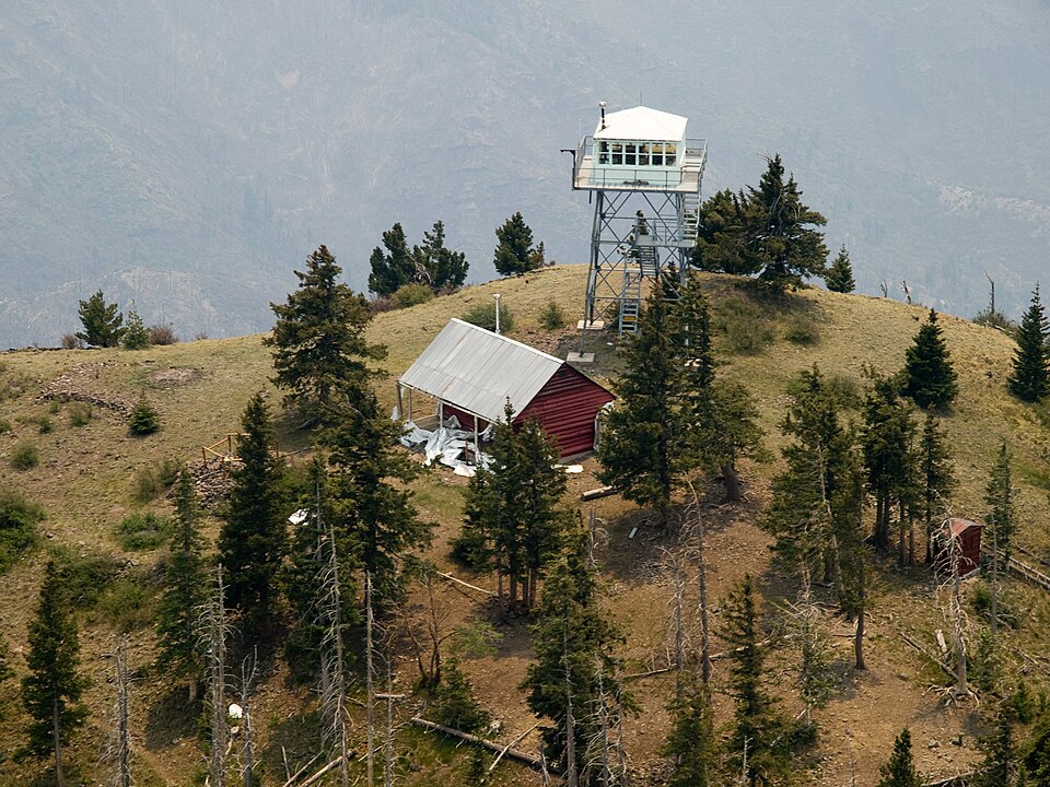 Photograph of Mogollon Baldy Lookout Cabin