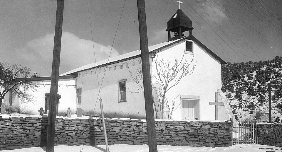 Photograph of Nuestra Senora de Luz Church and Cemetery