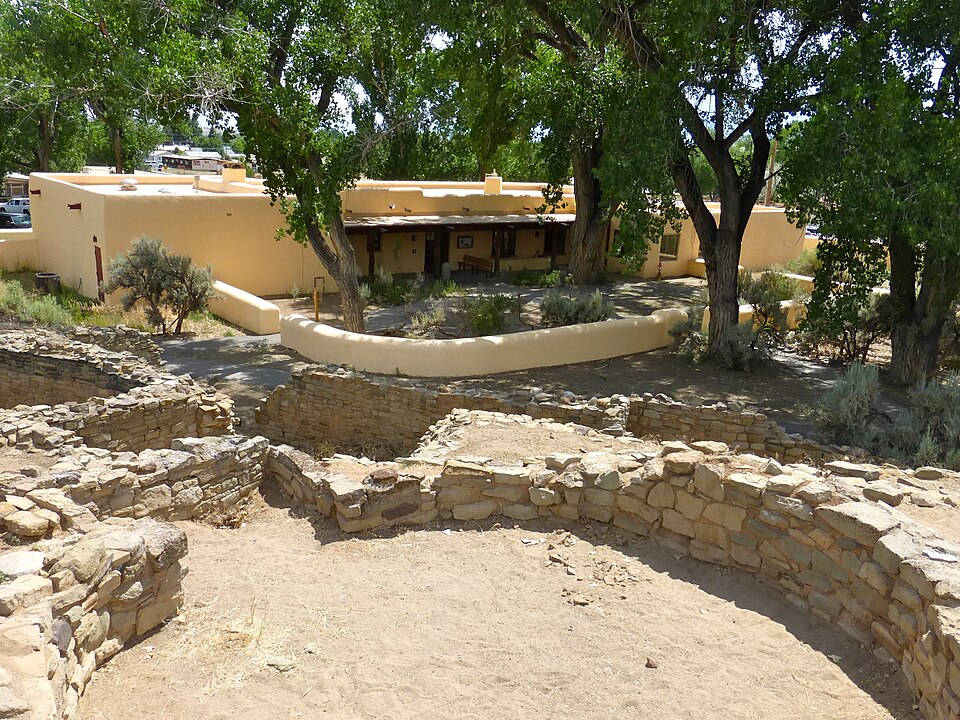 Photograph of Aztec Ruins Administration Building-Museum
