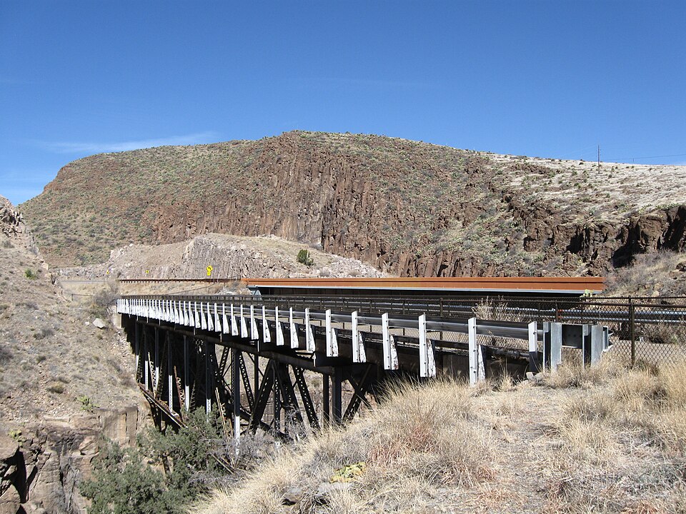 Photograph of Percha Creek Bridge
