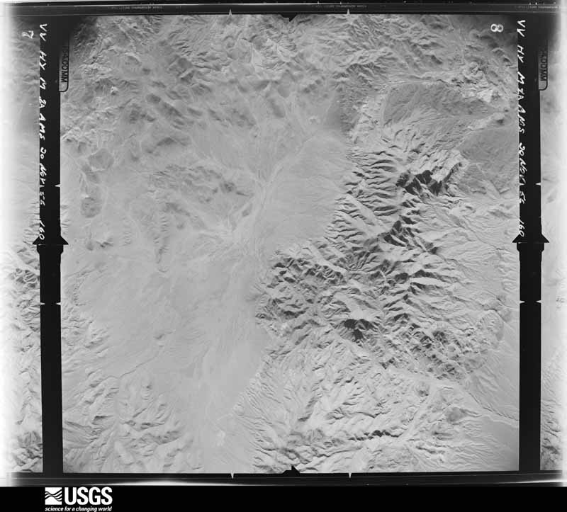U.S. Geological Survey aerial photograph, 1956-11-20, scale 1:62000