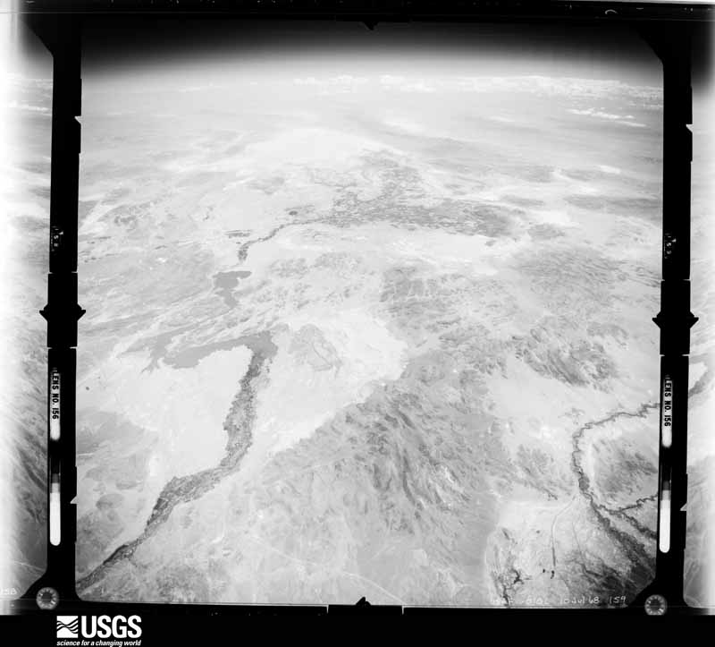 U.S. Geological Survey aerial photograph, 1968-07-01, scale 1:122000