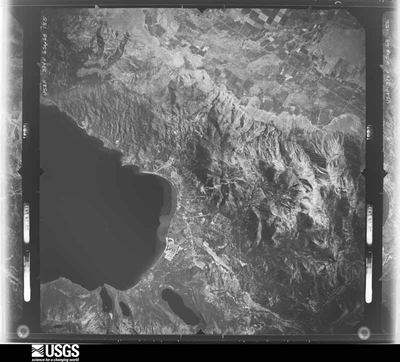 U.S. Geological Survey aerial photograph, 1968-06-01, scale 1:142000