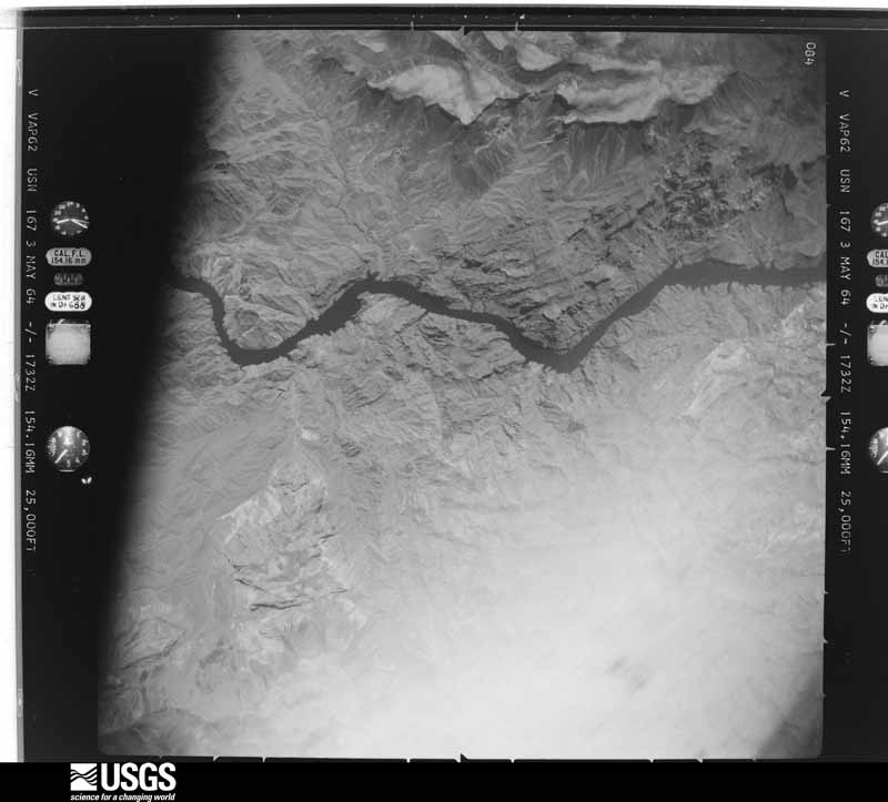 U.S. Geological Survey aerial photograph, 1964-05-02, scale 1:53359