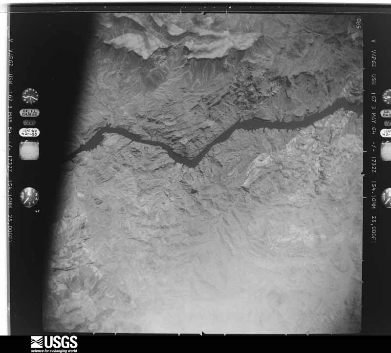 U.S. Geological Survey aerial photograph, 1964-05-02, scale 1:53359