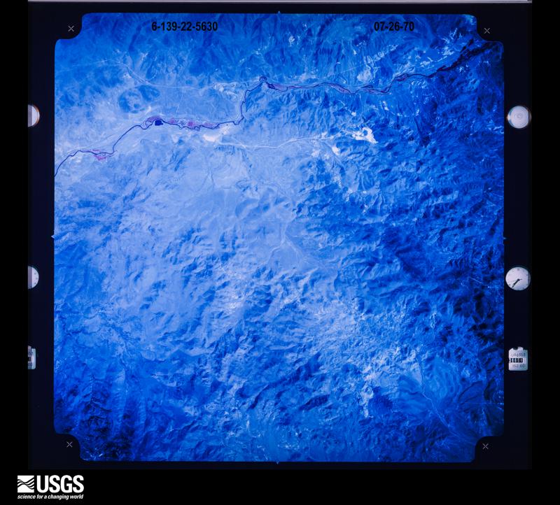 U.S. Geological Survey aerial photograph, 1970-07-26, scale 1:121896