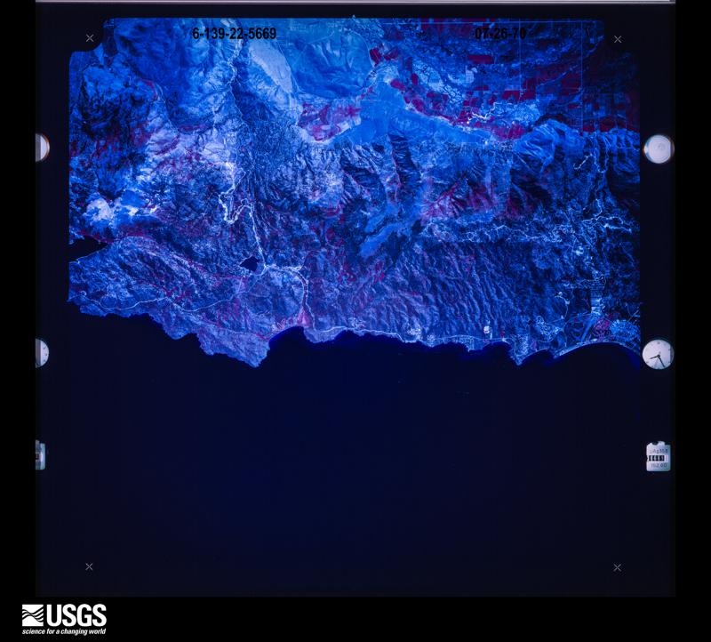 U.S. Geological Survey aerial photograph, 1970-07-26, scale 1:122137