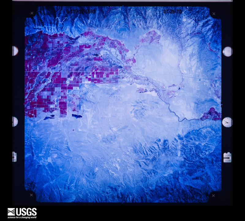 U.S. Geological Survey aerial photograph, 1970-07-26, scale 1:116419
