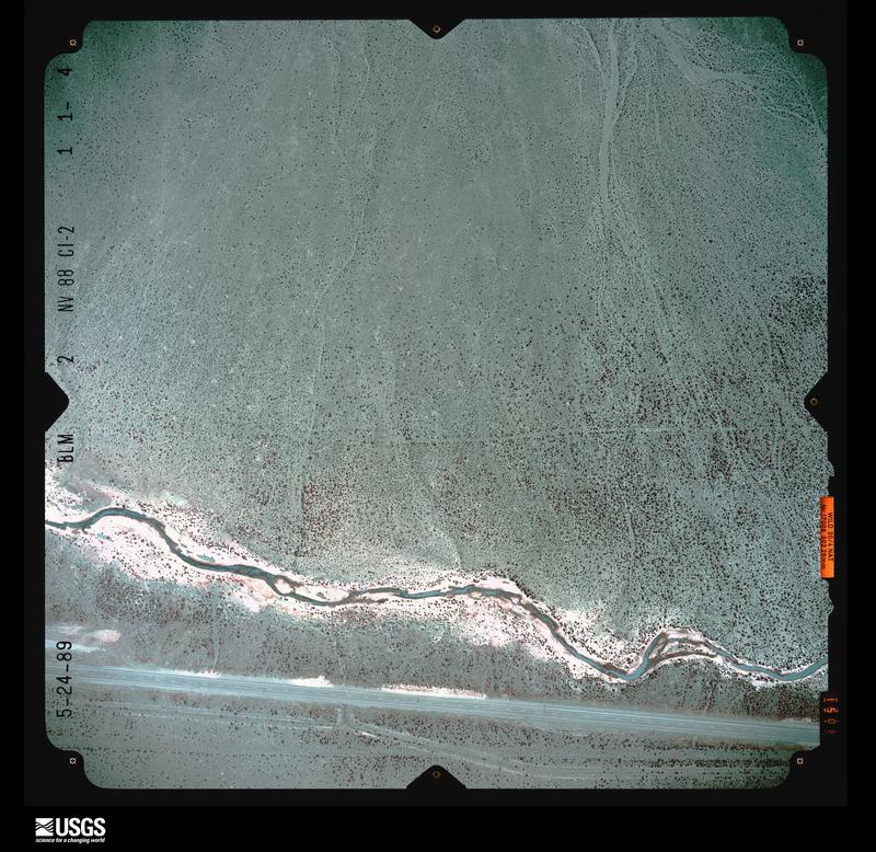 U.S. Geological Survey aerial photograph, 1989-05-24, scale 1:2400